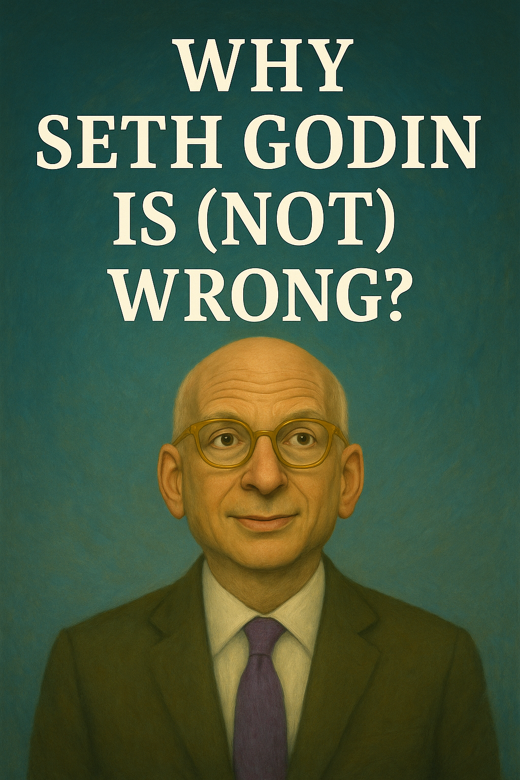 Why Seth Godin is (not) wrong? — Okładka książki